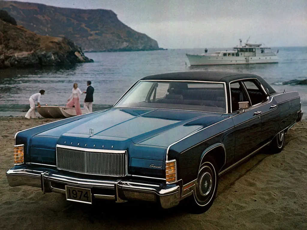 Lincoln Continental (53A) 5 поколение, 2-й рестайлинг, седан (1973 - 1974)